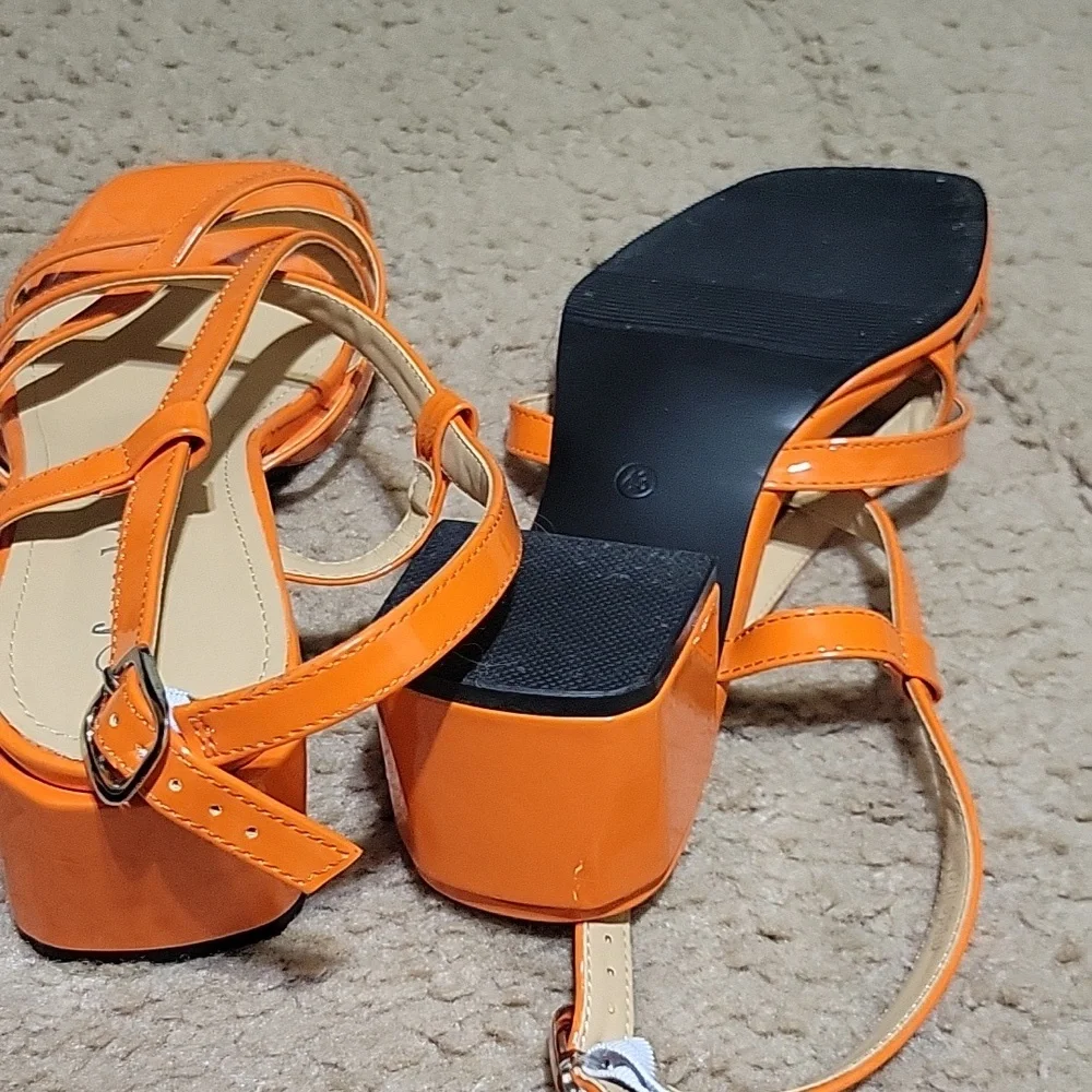 Fereshte Women's Slingback Heeled Sandals Cross Straps Open Toe Strappy …